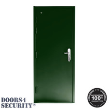 STEEL SECURITY DOOR | W/ MULTI POINT LOCK BS12B29 JUNIPER GREEN 🆓 DELIVERY