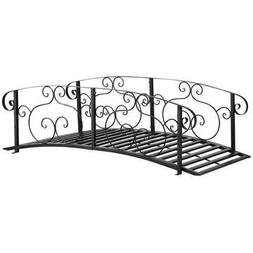 Outsunny 184cm metal arch - 184cm,