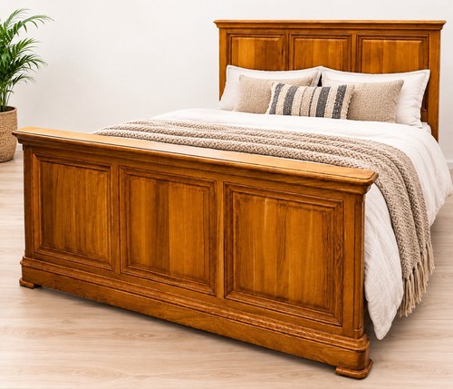 Solid light oak king size - oak,