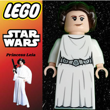 ⭐ LEGO Princess Leia Minifigure sw1036 Star Wars Leila Organa Principessa 75301