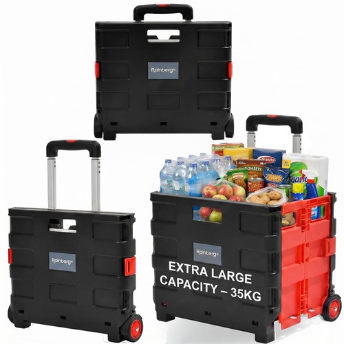 Heavy duty folding trolley - duty, box