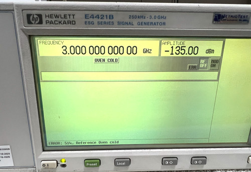 Agilent keysight e4421b 1e5 - hp,