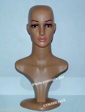 BUST Women's Model Head Showcases Hats Glasses Store Scarf Necklace