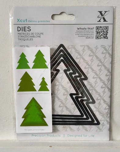 Xcut dies christmas trees - -,