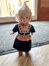 Antique 8" Painted Bisque Head