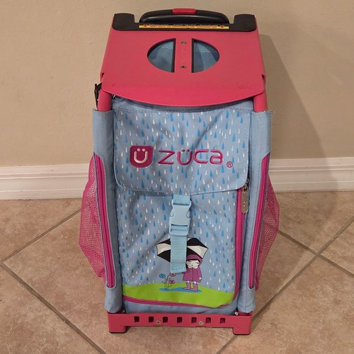 Zuca rolling bag with - bag, pink