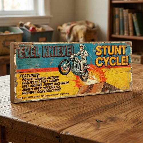 Evel knievel stunt cycle - evel,