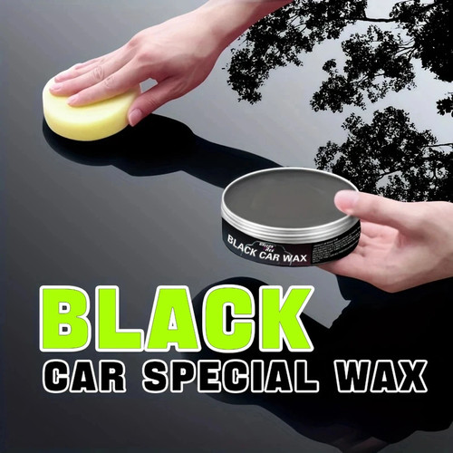 Black car wax professional - black,
