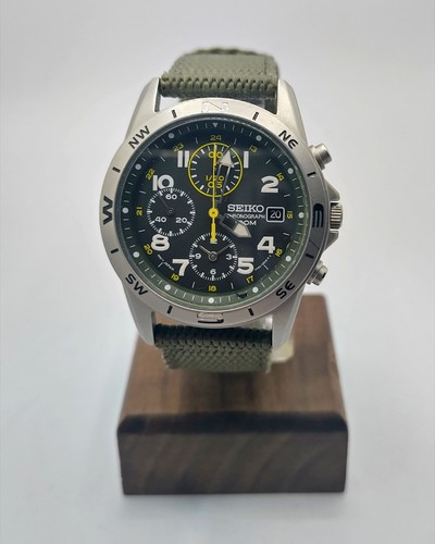 Seiko snd377r green dial - seiko,