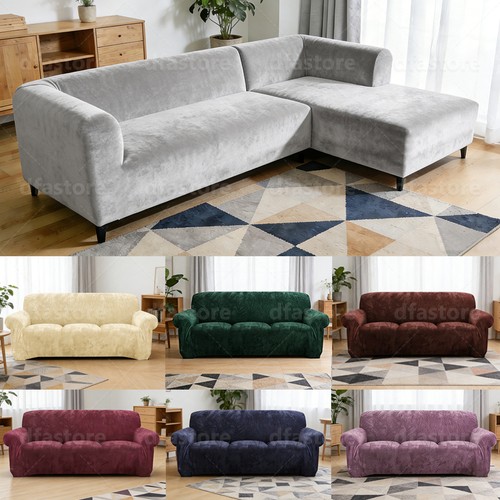 Velvet plush couch - velvet,