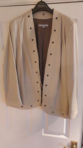 Ladies beige leather - beige,