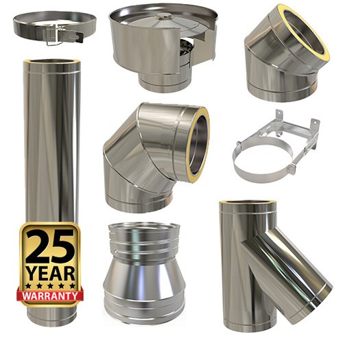 Inch twin wall chimney - 5,