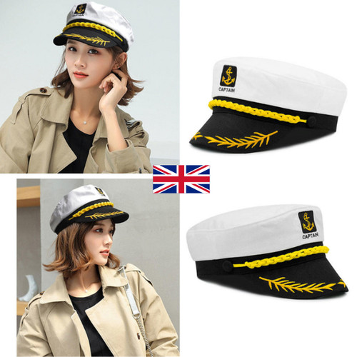 Navy captain hat skipper - navy,