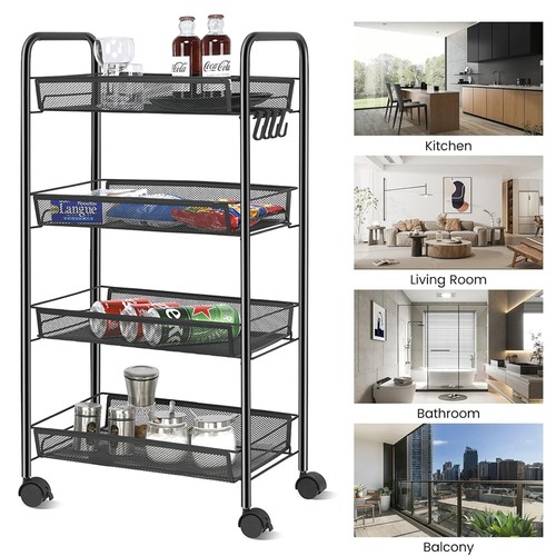 Tier rectangle trolley - 4,
