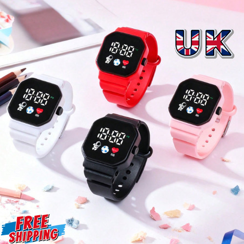 Led digital sport watch - led,