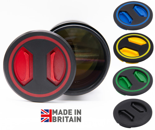 Custom made front lens cap - cap, for