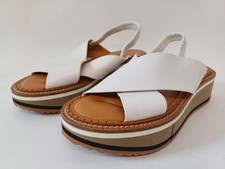 Robert Clergerie Freedom Leather Split Platforms Shoes Women EU 39 UK 6