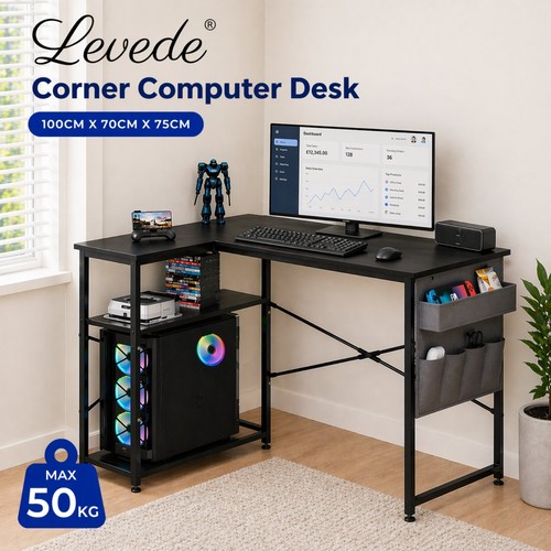 Levede office computer desk - office,