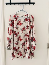 H&M Floral Print Kimono Size L