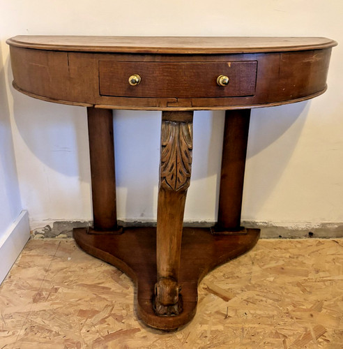 Antique mahogany demi - antique, lune