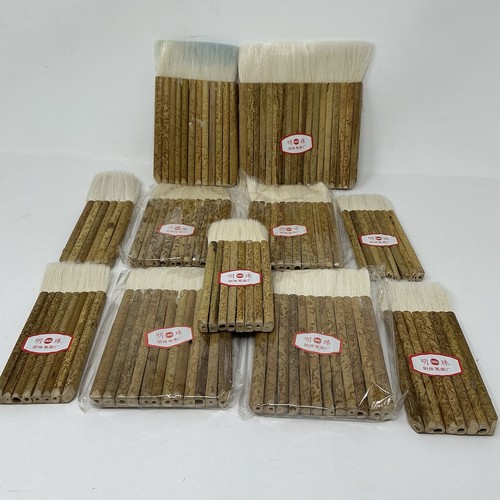 Chinese calligraphy brush lot - calligraphy,