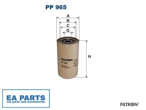 Fuel filter for erf serie - fuel, b-serie