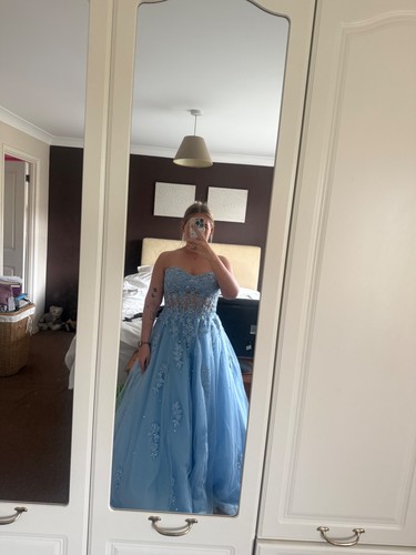 Morilee baby blue - prom, dress