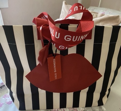 Lulu guinness large striped - large,