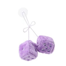 Furry Dice Soft Dice Ornament