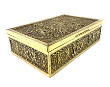 Vintage Erhard and sohne cigar box/jewellery box