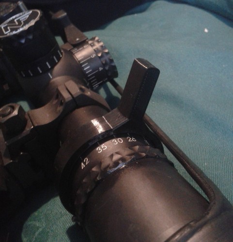 Printed zoom mag lever - 3d,