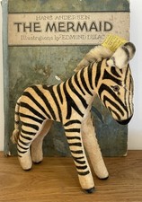 Antique Vintage Steiff Zebra