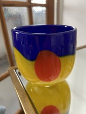 Swedish art glass - Christer Sjögren for Lindshammar - Unique vase