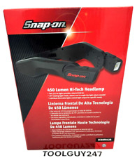 SNAP ON ECHDF042 B HIGH-TECH HEADLAMP LIGHT BLACK 450 LUMENS Rechargeable NEW
