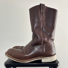 RM Williams The Stuart Top Men's Handcrafted Leather Boots - Brown - Size 11 G