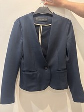 Zara Women's Navy Blue Blazer