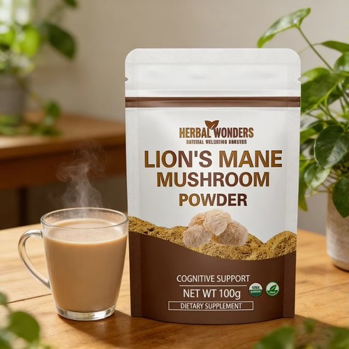 Lions mane mushroom powder - ,