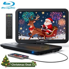 17.6" Portable Blu Ray DVD