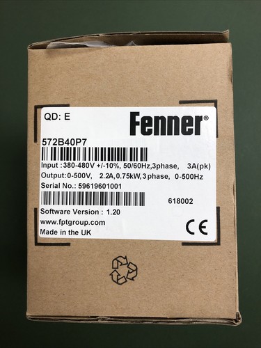 Fenner 572b40p7 inverter - fenner,