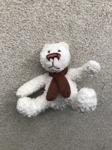 Bhs white brown teddy - bhs, bear