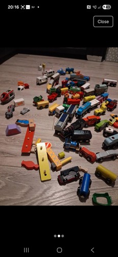 Wooden train set - wooden,