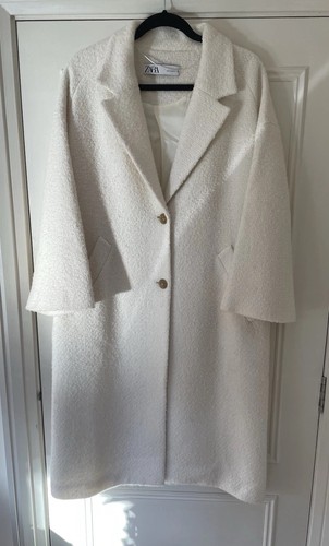 Zara wool blend textured - wool, coat