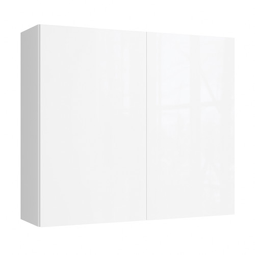 Gloss white slab door 1000mm - gloss,
