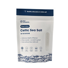 Feel Complete | Fine & Dry Celtic Sea Salt | No Need To Grind | Organic Approved