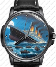 Titanic Legend Sinking Art Novelty Collectible Rare Unique Wrist Watch FAST UK