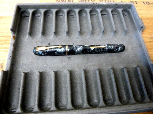 Vintage unique lever - vintage, pen