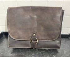 Visconti Brown Leather Laptop