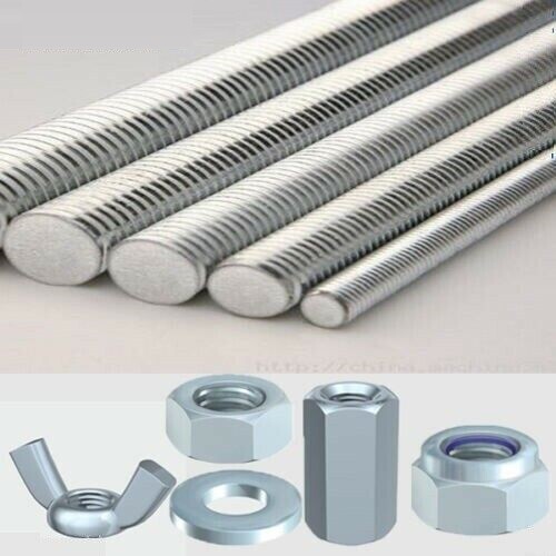Fully threaded metric - threaded, bar