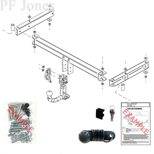 Tow trust towbar for audi - for, a6