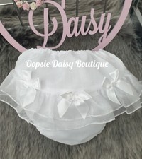 Baby Girls Frilly Knickers 